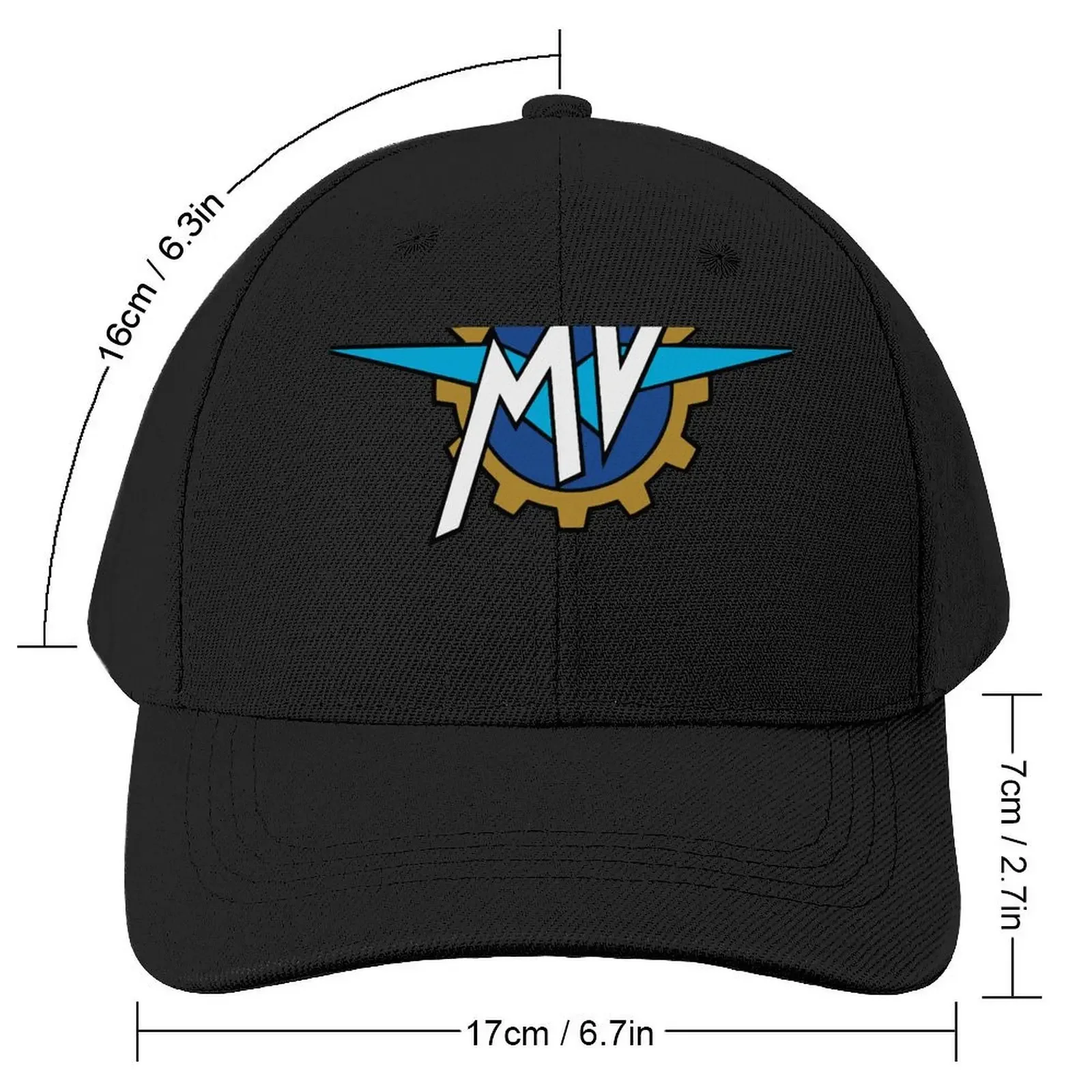 Mv Agusta Logo Essential Baseball Cap Military Cap Man Vintage Women Beach Fashion Men's