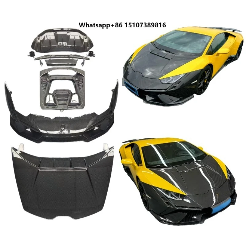 For  Little Bull Hurricane 580/610/EVO Upgrade Modification with Dry Carbon Wrap Easy Installation 2014-2020