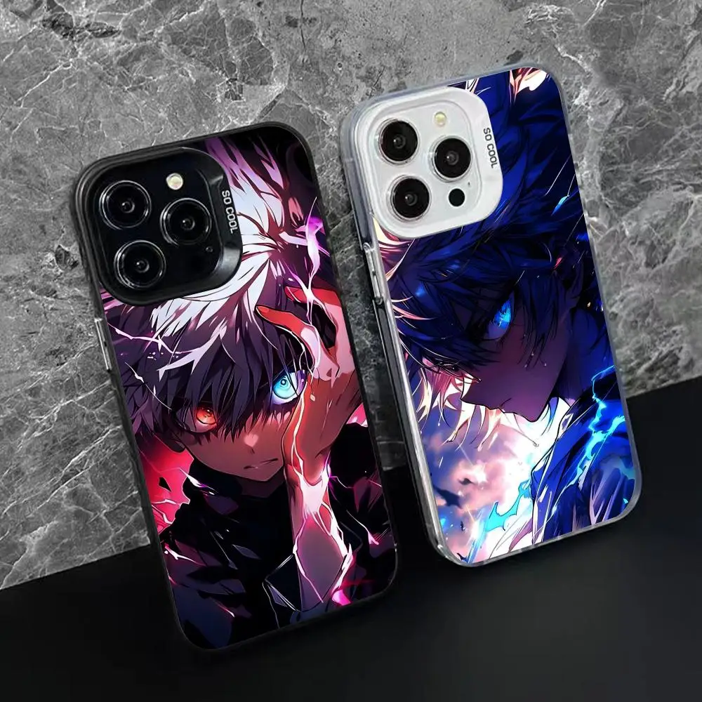 Hunter Killua Phone Case for iPhone 17 16 15 14 13 12 11 X XR XS Air Pro Max Plus Black Colorful Silver Cover