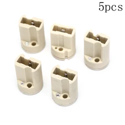 5pcs/lot G9 110-220V 3A Ceramic Socket G9 Type Halogen Lamp Holder Ceramic Lamp Bases Lamp Base plastic bracket lighting