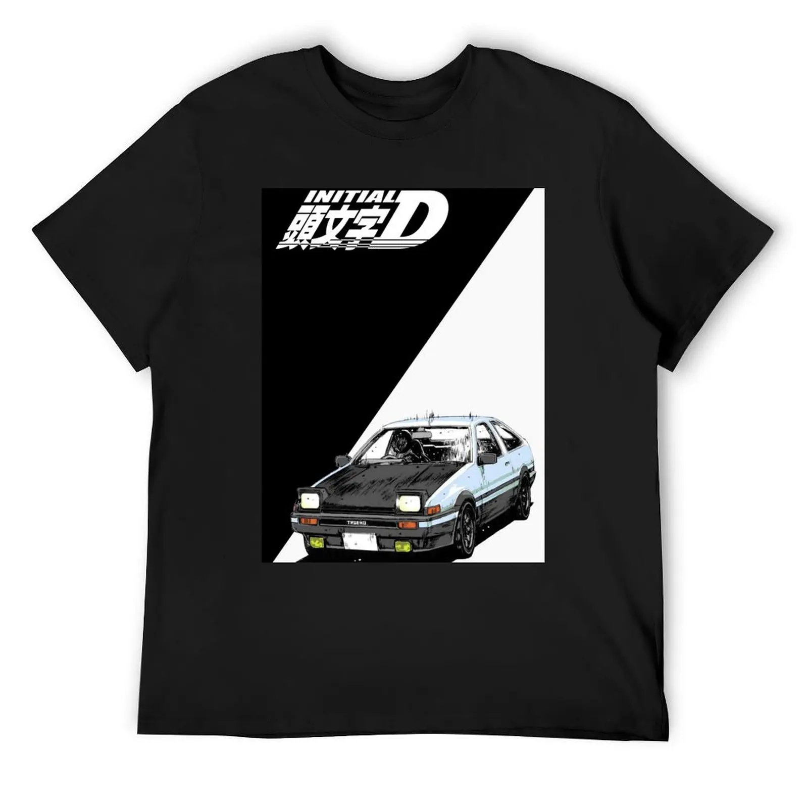 

Initial D Panda Trueno AE86 Hachiroku T-Shirt Funny t-shirts essential t shirt vintage anime shirt mens t shirt graphic