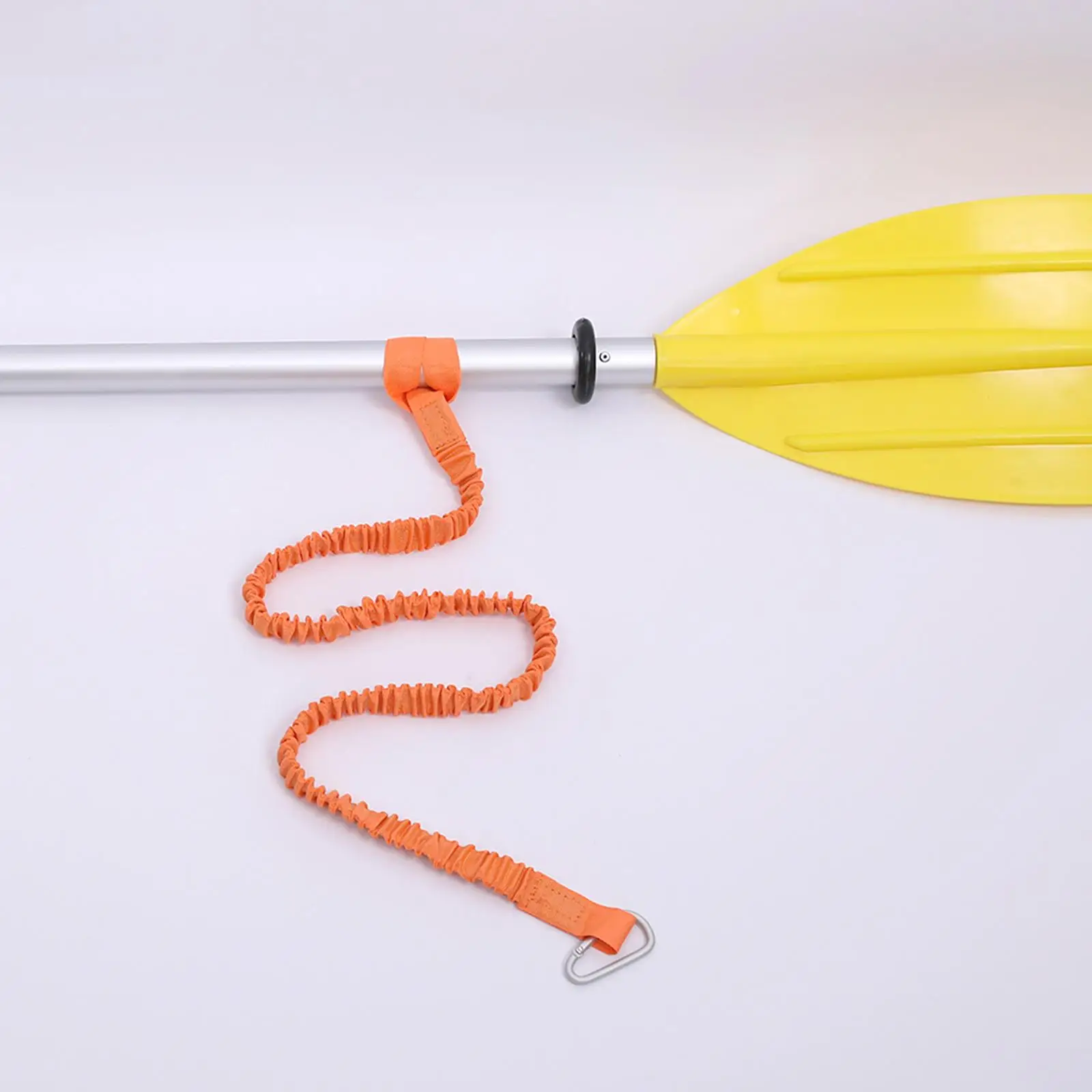 Kayak Paddle Leash Elastic Tether Cord Canoe Oar Holder Stretchable Rope for Dinghy Inflatable Boats Accessories