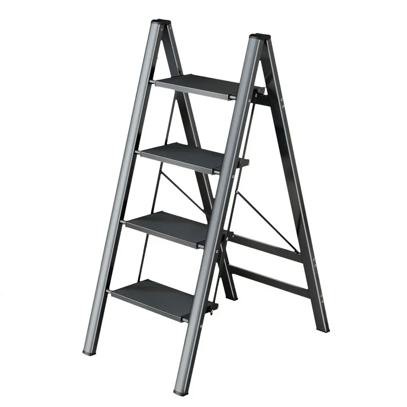 

Multifunctional High Stools Kitchen Thickened Telescopic Ladder Stable Structure Step Stool