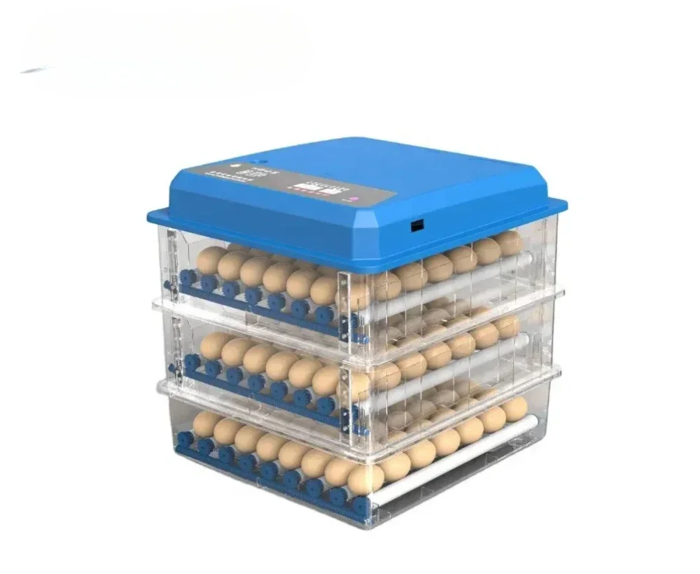 Automatic Temperature  Egg Incubator Factory Best Price 16 36 96  Pcs Mini dual power automatic egg turnin Chicken Egg Incubator