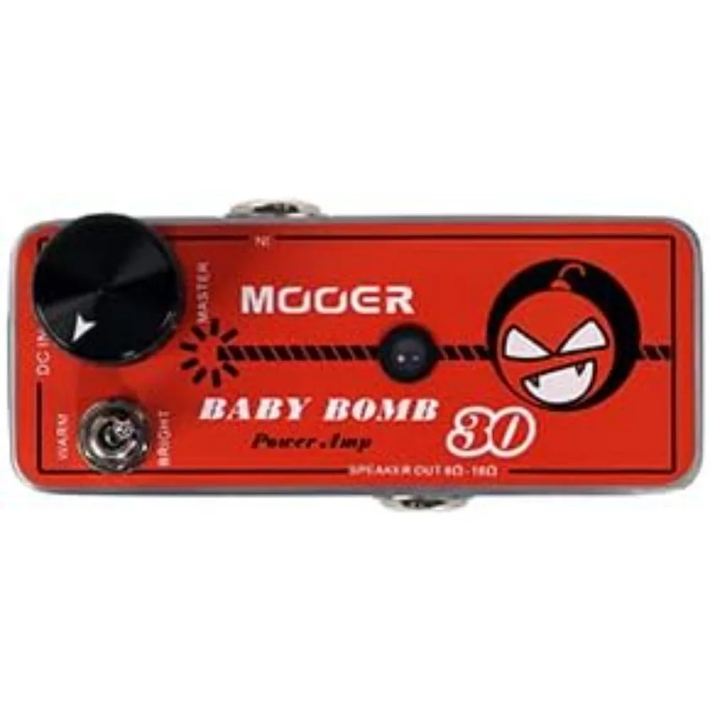 

Baby Bomb 30 30W Power Amp Micro Pedal Red 30 Watts set the Presence switch to warm Guitar 1.25 pounds