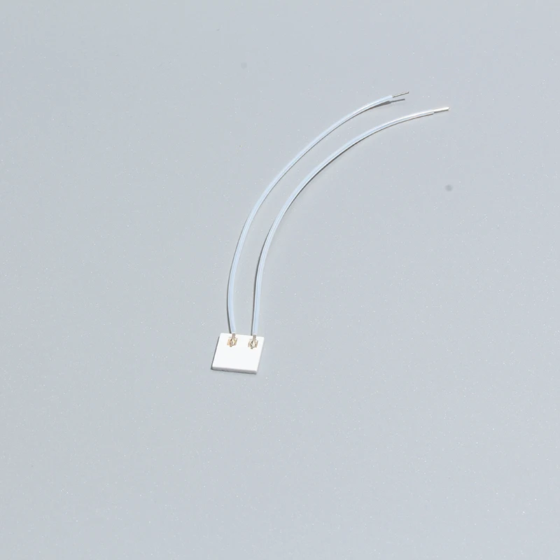 LUJINXUN 10X10X1.2mm مايكرو معدن السيراميك لوحة التدفئة 12V20W 12V24W 12V28.8W 12V48W 24V28W درجة الحرارة 150-400 درجة