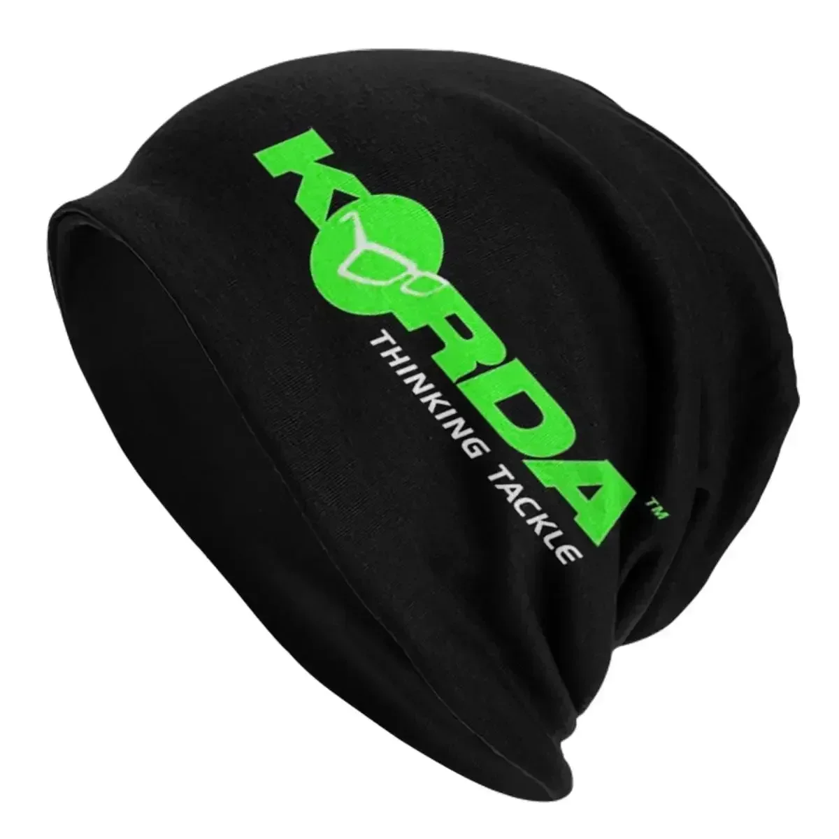 Korda Fishing Logo Warm Knitted Cap Hip Hop Bonnet Hat Autumn Winter Outdoor Beanies Hats for Men Women Adult