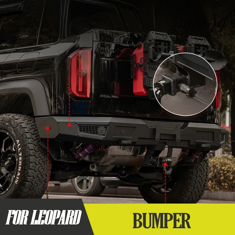 

Racing Bar Black Samurai Manganese Steel Thickened Off-Road Bumper Accessories Modification for Formula Leopard 5