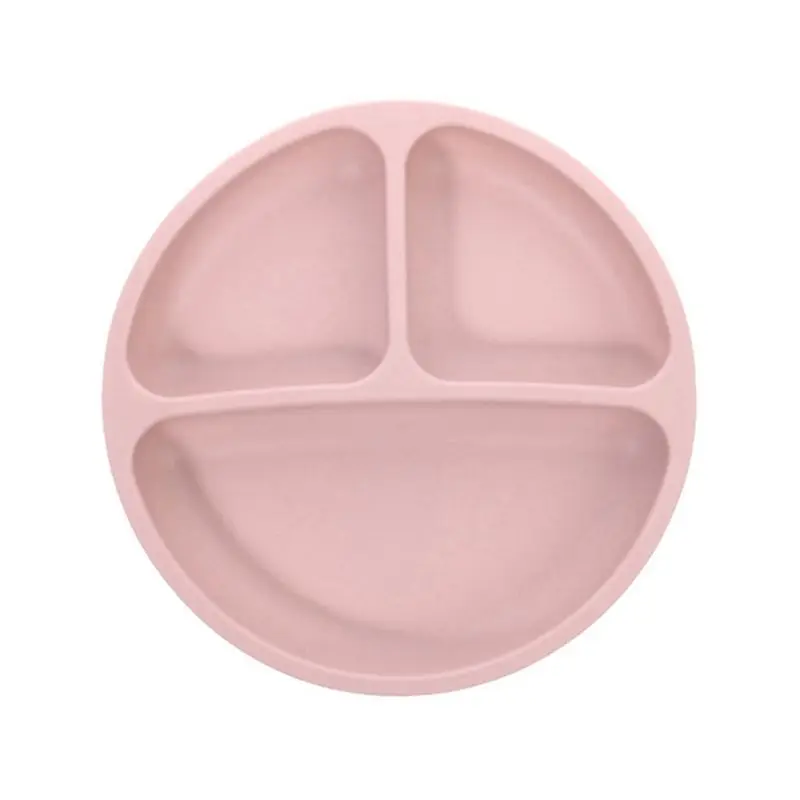 مجموعة تغذية الأطفال B49B- مع شفط قوي، أدوات مائدة من السيليكون، تستخدم لحمل الطعام الصلب. #4