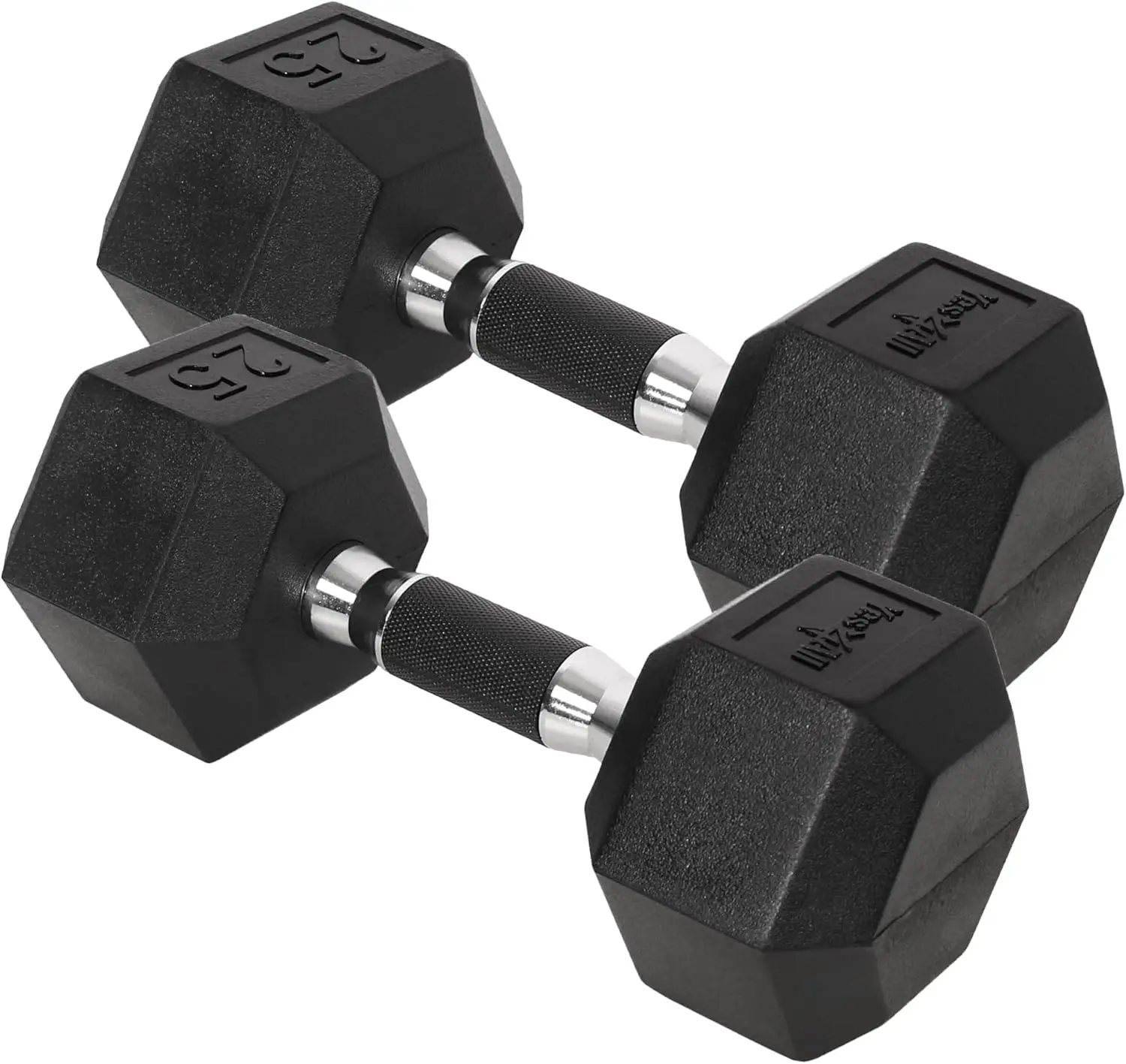 

Rubber Grip EncasedDumbbells u2013 Hand Weights With Anti Slip 10 30 LBS Pair