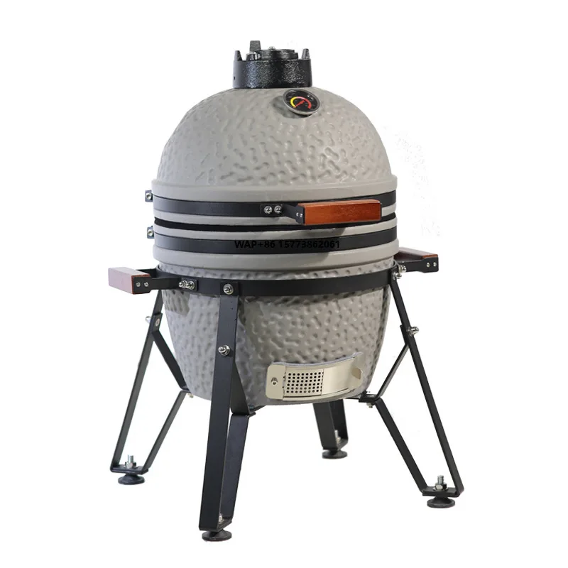 

Modern Luxurious Porcelain Rotisserie Kamado BBQ Grill Indoor/Outdoor Electric Egg-Shaped Charcoal Folding Stainless Steel