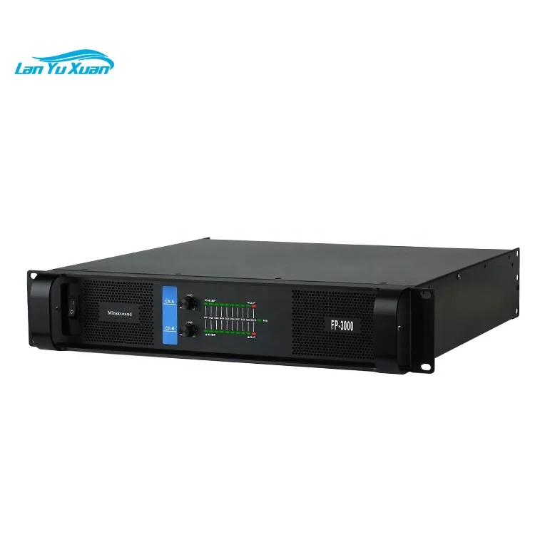 

FP Series Professional Power Amplifier 2 Channels Amplifier for Speaker