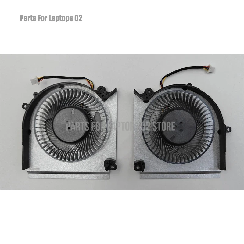 PP New For MSI Raider GE68HX 13VF Vector GP68HX 16 HX 14VFG MS-15M1 MS-15M2 Laptop CPU & GPU Cooling Fan 12V