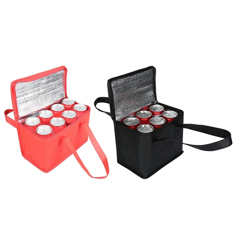 Soft Cooler Bag Cooler Bag Thermal Delivery Bag Large Cooler Bags, Insulated Picnic Lunch Bag Foldable Cooling Bag
