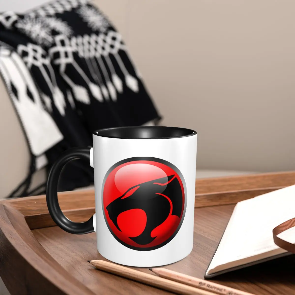 

Забавная керамическая кружка Thundercats для кофе, чая, молока, посуда для напитков, подарок для друзей