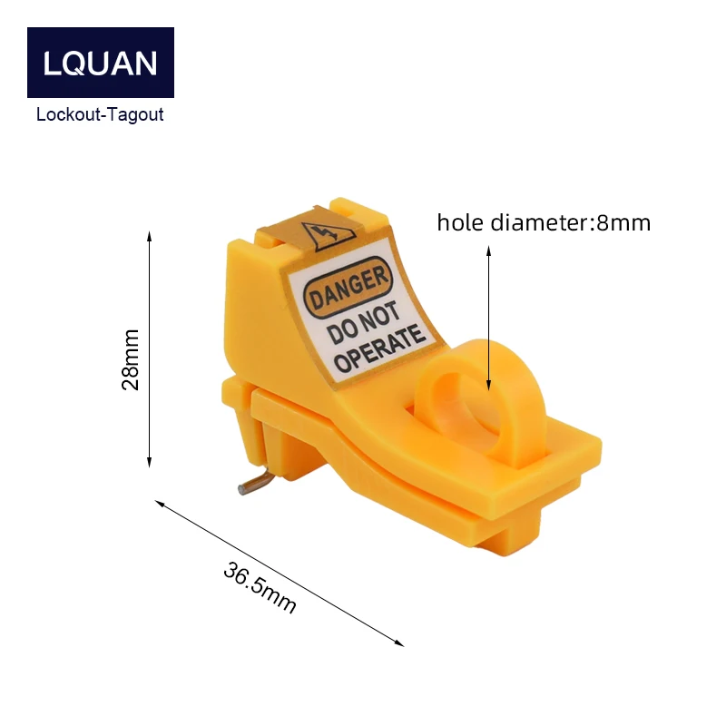 LQUAN Miniature Circuit Breaker Lockout Device Constructed  For Electrical Security Lock Device