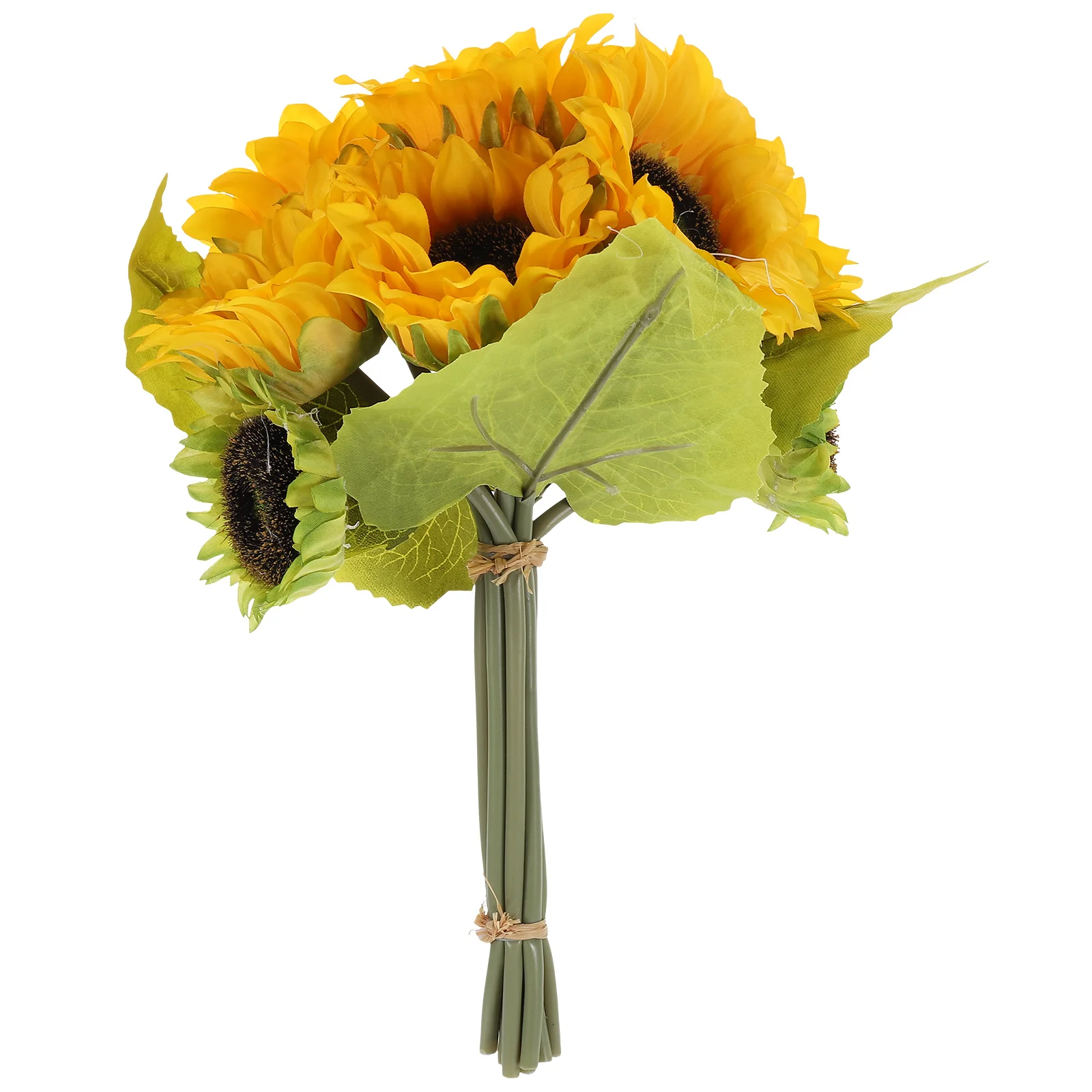 

Simulated Sunflower Bouquet Yellow Wedding Bride Party Supplies Artificial Bridal Bouquet Decorative Flowers Bridesmaid