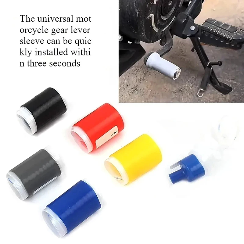 

Universal Anti-Slip Motorcycle Gear Shift Pedal Silicone Sleeve Pad Protection Shoe Toe Motorcycle Accessories Gear Lever Cover