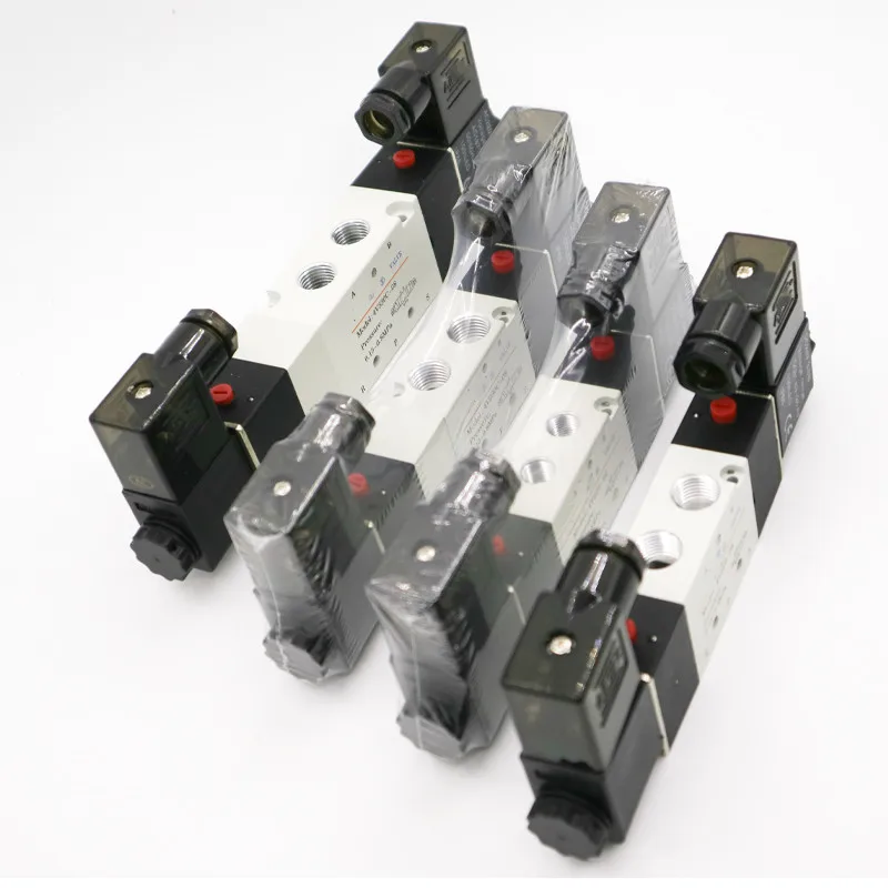 High Quality Solenoid Valve 4V220-08 Airtac Air Pneumatic Solenoid Valve 5 way 2 Position 1/4
