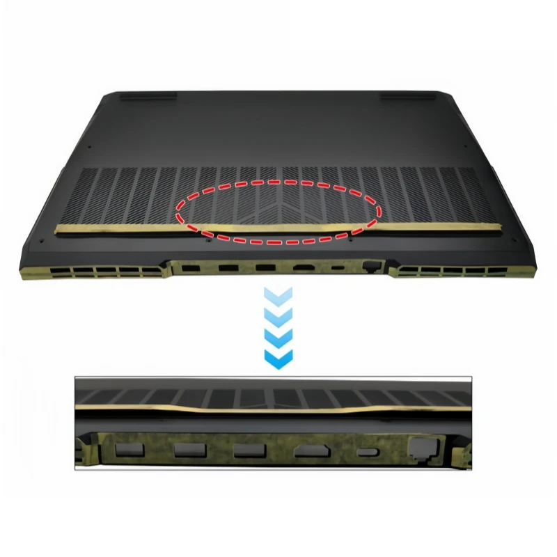 New Laptop Bottom Cover Lower Base Carcass For Lenovo R9000P Y9000P IAH7H 2022 Palmrest Upper Cover Top Case