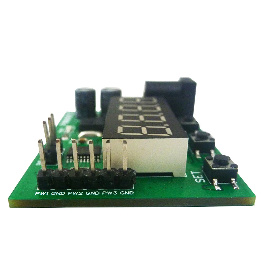 Gerador de sinal de função pwm9b03 3 ch dc 12v 24v pwm 20hz-1mhz ciclo de trabalho de frequência onda quadrada pulso módulo ajustável forma de onda