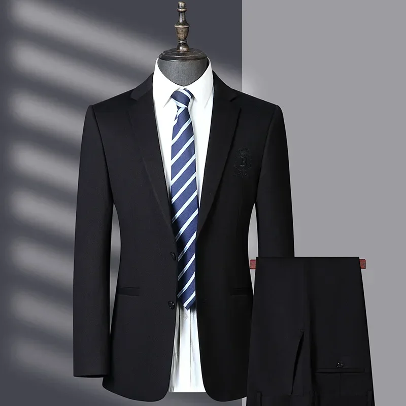 (96) Customized New Men\'s Formal Business Slim Fit Groom\'s Wedding Suit