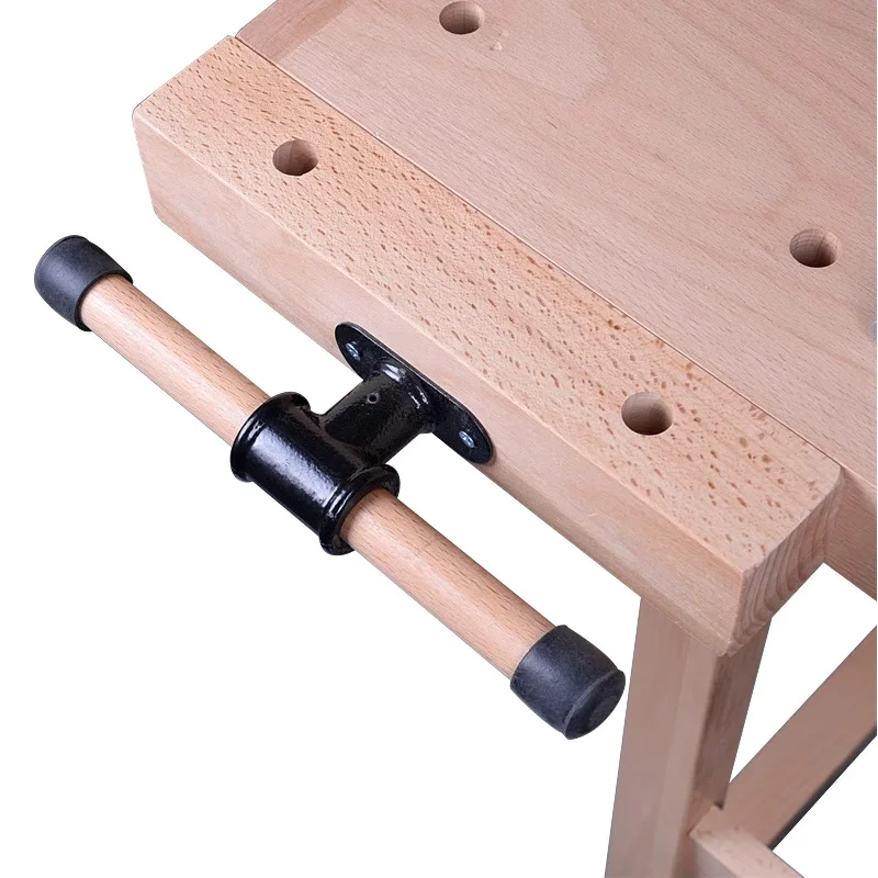 Woodworking table Children's student DIY woodworking table Household small solid wood beech oak manual operation table