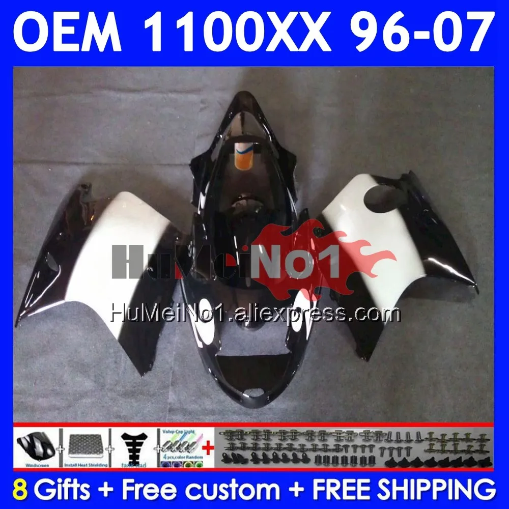 OEM Black west Blackbird For HONDA CBR 1100 XX 1100XX 70No.49 CBR1100XX 96 97 98 99 00 01 02 2003 2004 2005 2006 2007 Fairing