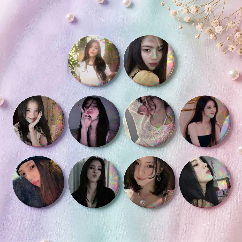 Han Sohee Badges 25 32 44 58 75 Mm Round Cosplay Pin Bag Decor Fans Collect Friends Gifts Brooch Souvenir