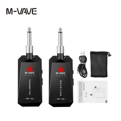 M-VAVE 5.8G Wireless Guitar Transmitter Receiver Audio Digital Wireless Guitar System 30M Transmission for Guitar Bass Stereo