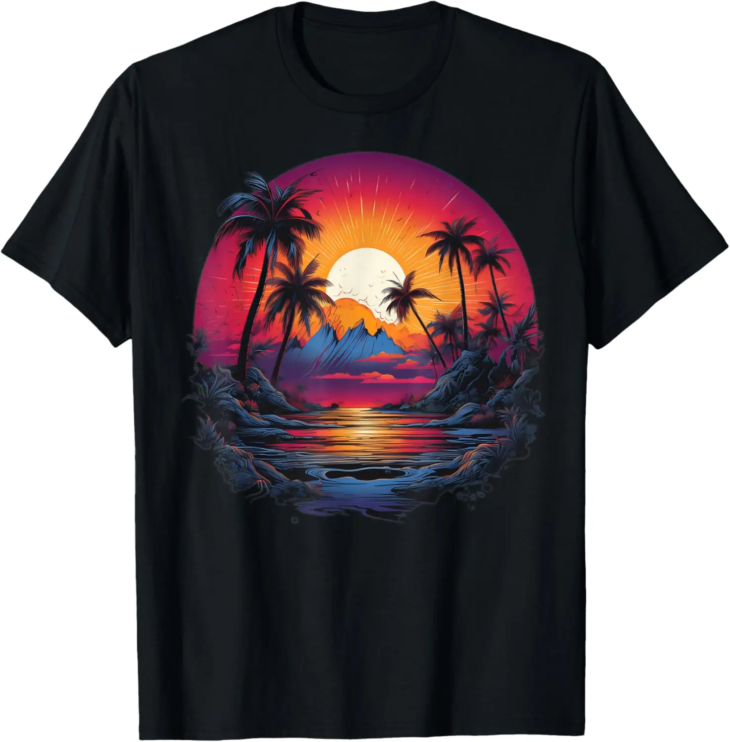 

Hawaiian Wave | Men Women XS - 6XL+ | Kids 2T - L | Graphic T-Shirt