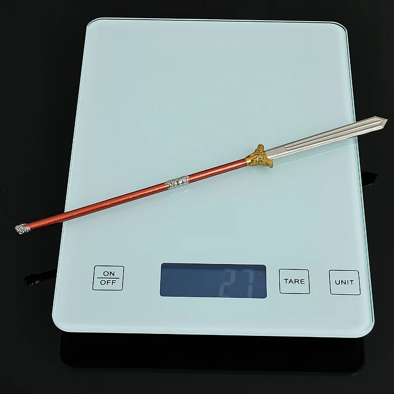 22 سنتيمتر/8.66in الباردة سلاح نموذج المعادن الحرف اليدوية زخرفة سكين كبير لعبة جمع شاشة لسطح المكتب السيف هدايا عيد ميلاد للبنين #4