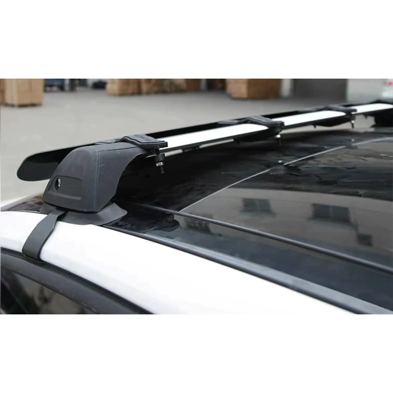 Universal Roof Spoiler Air Deflector Noise Reduction Panel Bolt-On Mount Angle Adjustable Wind Resistance Reduction Modification