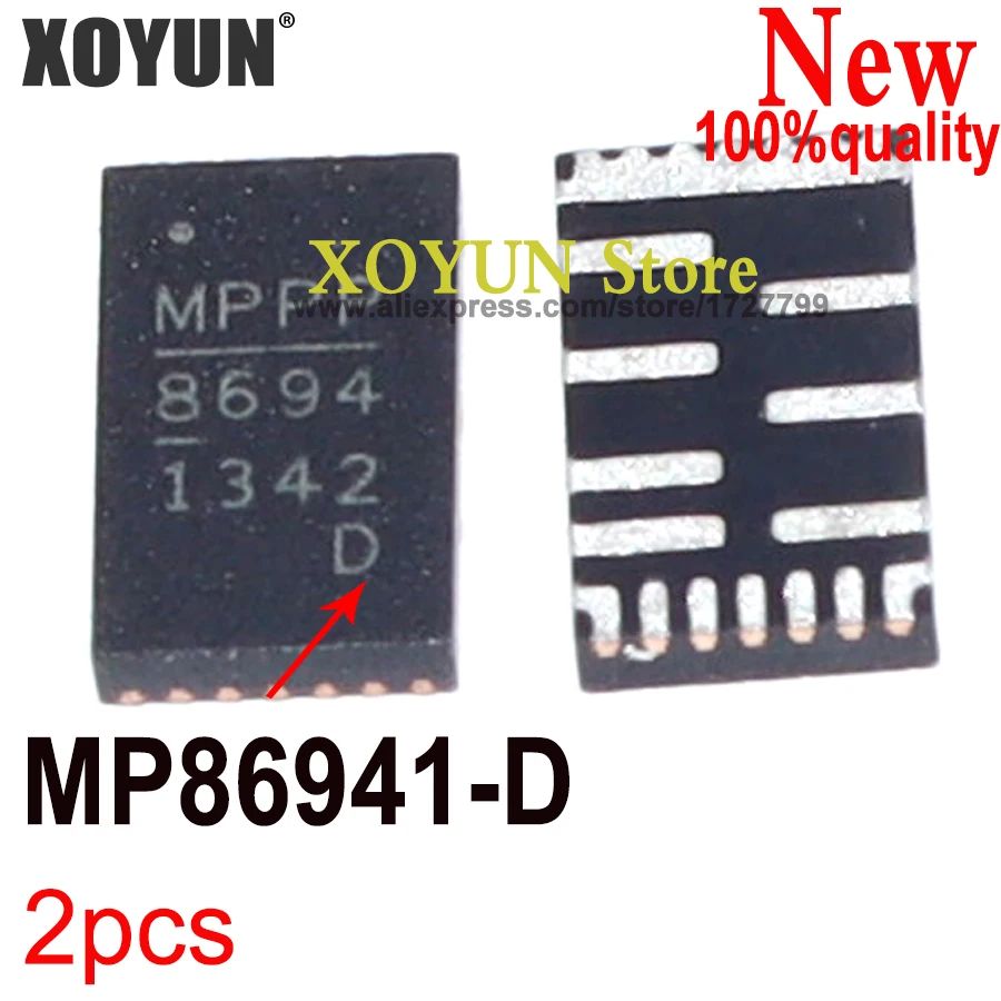 (2piece)100% New MP86941-DGQVT MP86941-D MP86941D MP8694 QFN