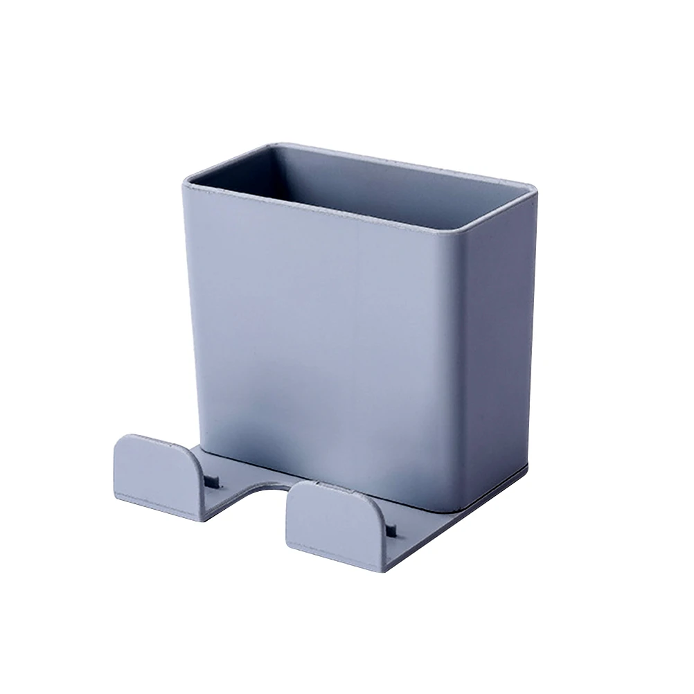 

2 Pcs Remote Control Storage Box Media Organizer Wall Mounted Holder Cell Phone Controller