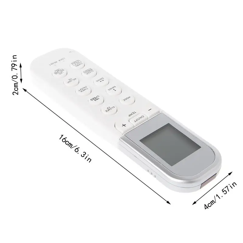 50PA Remote Control Replacement Air Conditioner Remote Control Compatible with Midea RG36F BGEF RG36F2 BGEF RG36F4 /BGEF