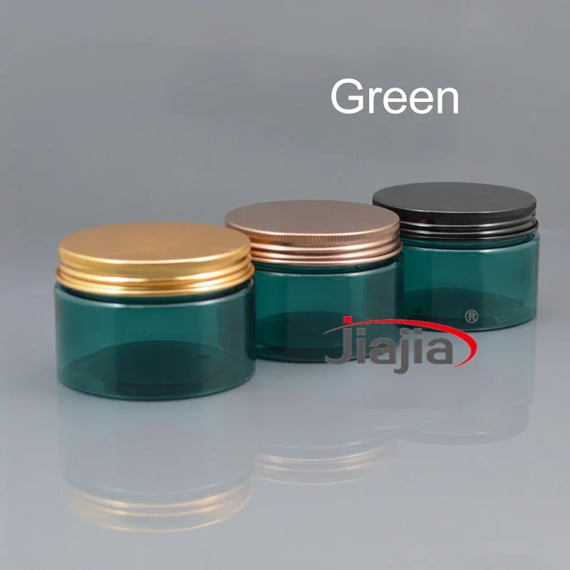 Barattolo vuoto da 120 g di latta di plastica da 120 ml Bottiglia di lozione per crema cosmetica Pillola di caramelle Chicchi di caffè Noci Contenitore riutilizzabile