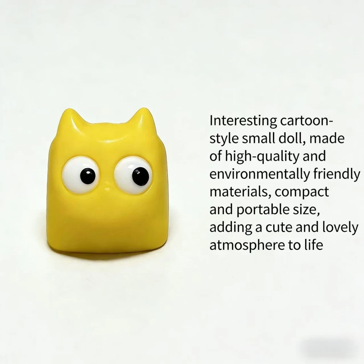 Custom Resin Cute Animal Keycaps Keyboard Anime Cartoon Chibi Artisan Key Caps for Mechanical Keyboard Game Accessories
