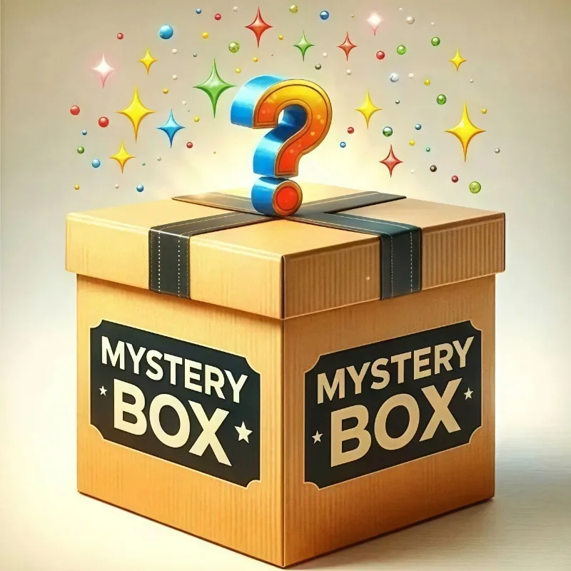 Kotak Misteri, 2 Buah Acak, Jam Tangan Kuarsa Dial Bulat Pria Hadiah Ulang Tahun Terbaik, Natal, dan Hari Jadi