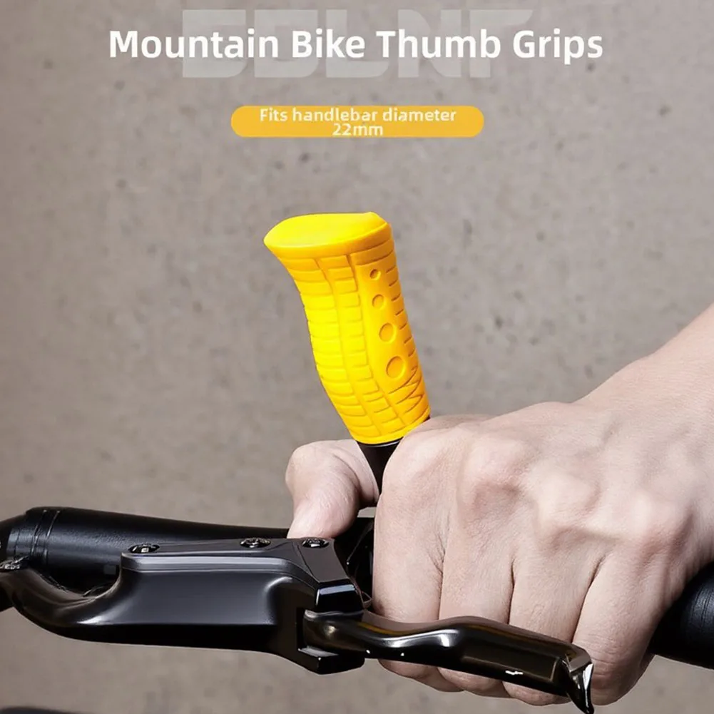 

MTB Bike Thumb Grips Ergonomic Anti-slip Lightweight Bicycle Thumb Grip Suitable For Handlebar Bicycle Grip Anti-slip Grips