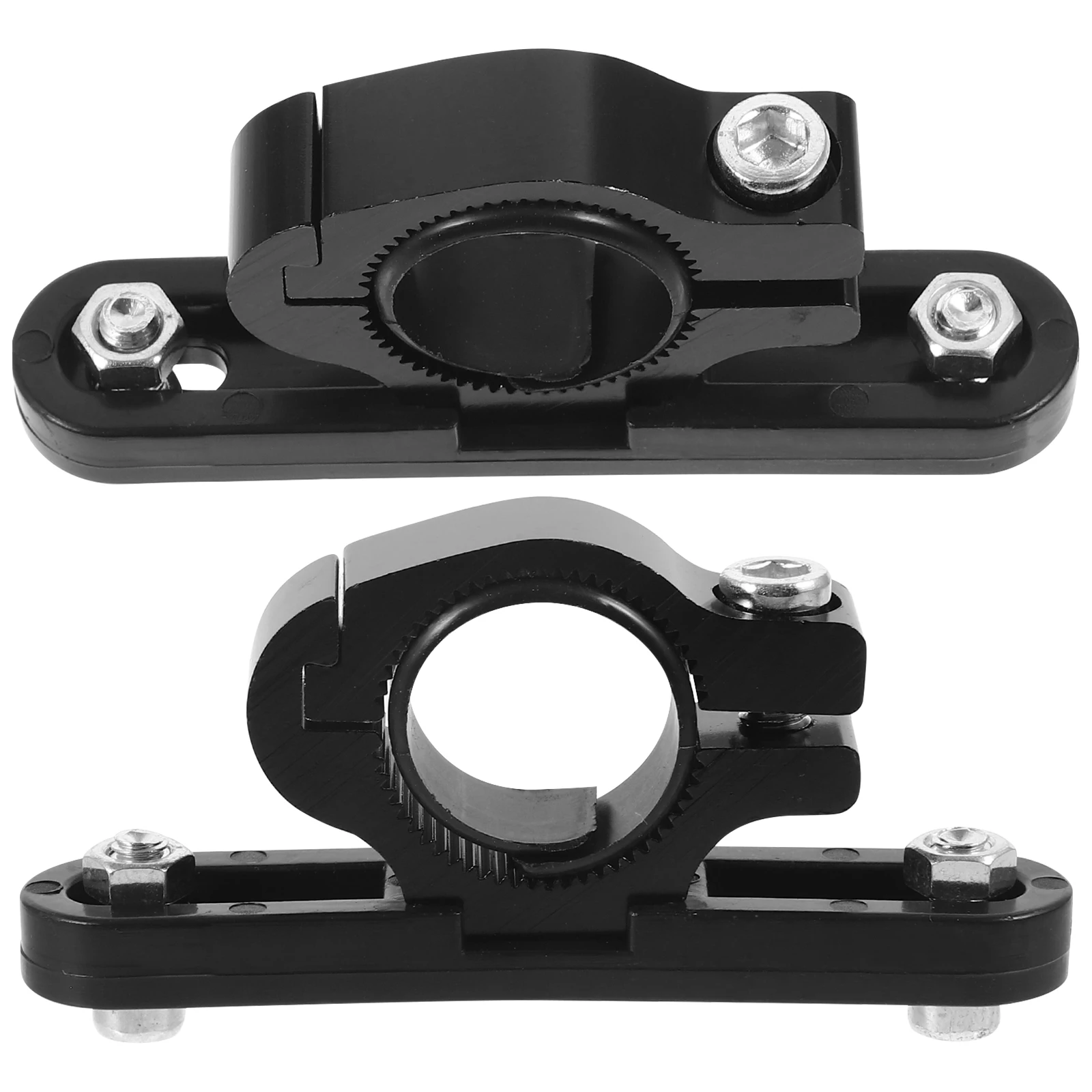 

2Pcs Bicycle Bottle Cage Adapter Mount Easy Install Durable Clip for Bike Seatpost Handlebar Water Bottle Holder