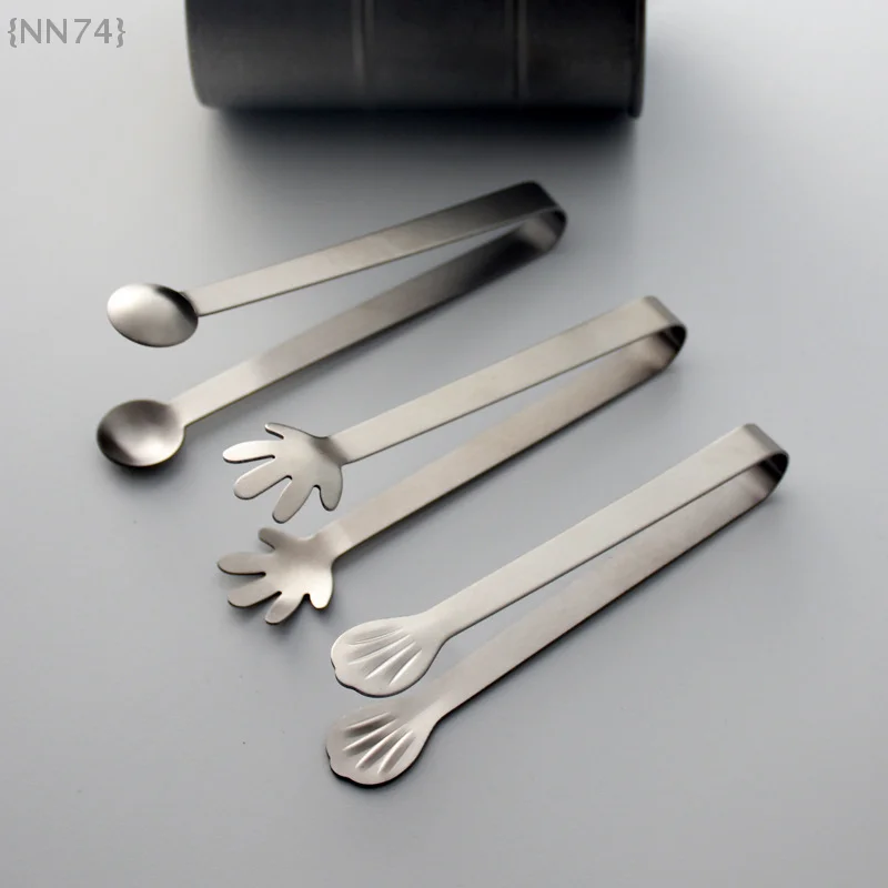【Nr.: 1 Stück professionelles Stangenklemmenwerkzeug – Zuckerzange und Grillklammern aus Edelstahl für Küchenservisierzubehör