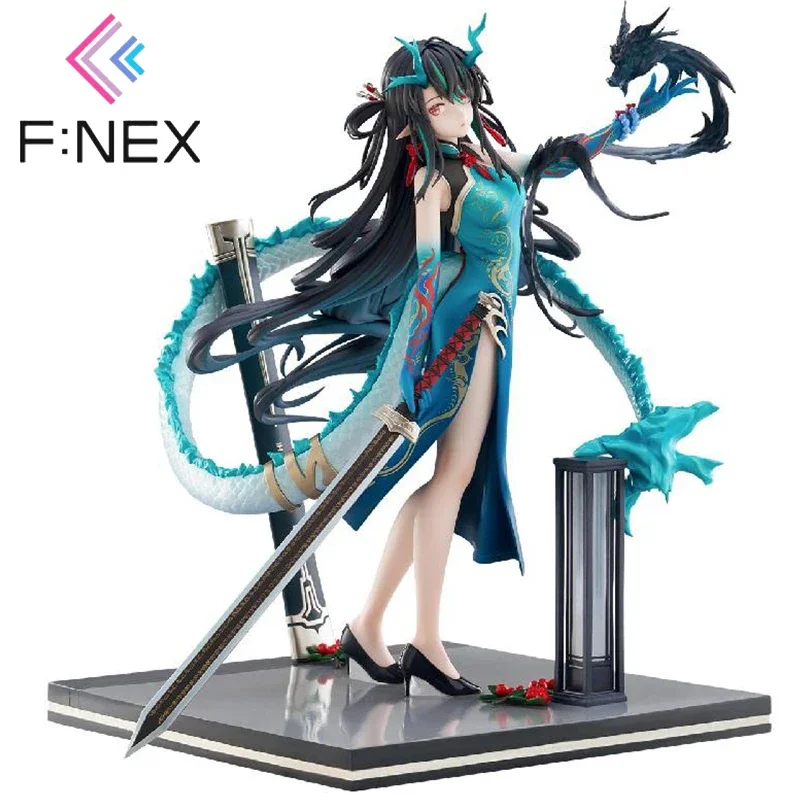 Genuine Original F:NEX Arknights Dusk Lit.Dirty Dust and Smoke Action Anime Figure Collectible Model Doll Statuette Ornament Toy