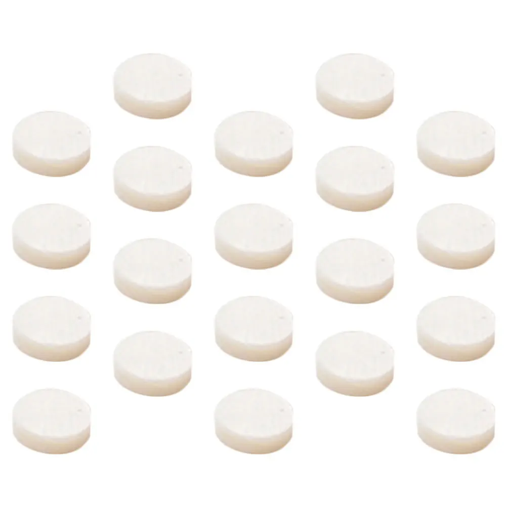 

20Pcs Guitar Dot Marker Shell Fingerboard Inlay Stickers for Fretboard Decoration Ukulele Mandolin Banjo Accessories