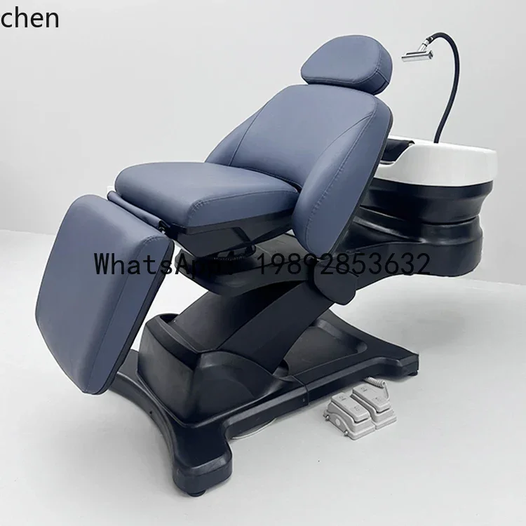 MR  electric shampoo bed hair salon special flush bed multi-function bed