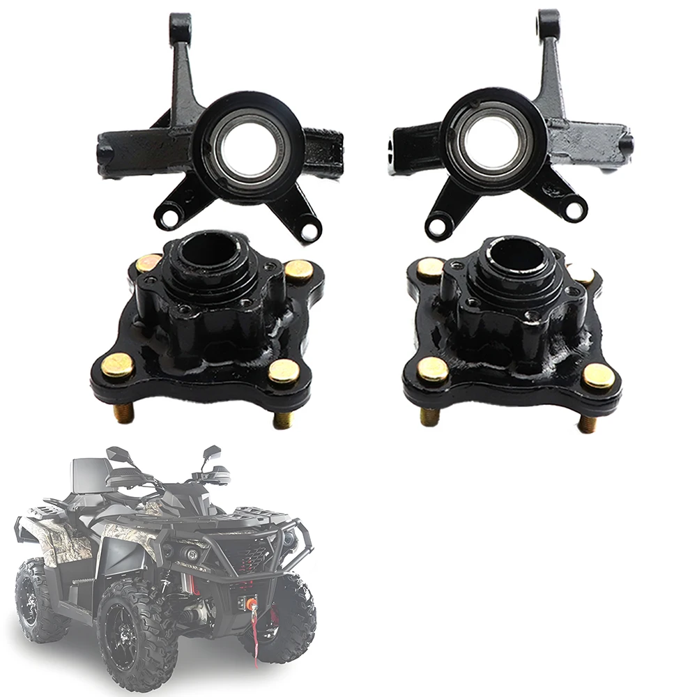 ATV Steering Stand Knuckle Spindle 23T Hub Front Drive Kit for 4WD ATV GO KART Off-Road Vehicle Four-Wheel Drive Four-Wheel Driv