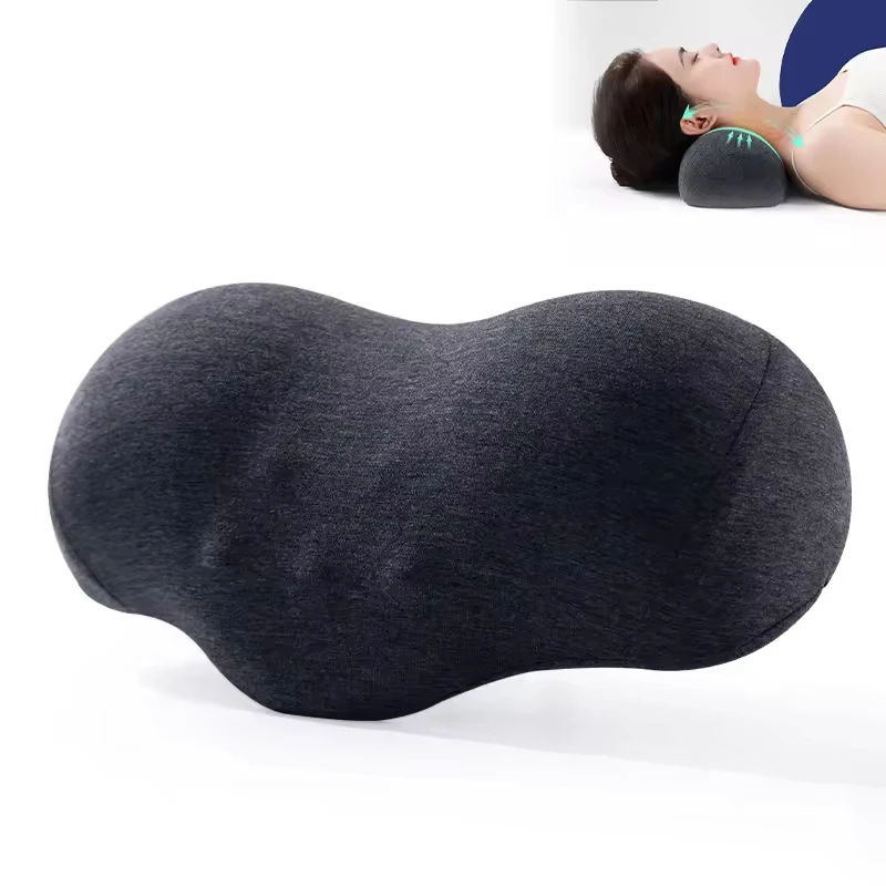 

Spinal Arching Slow Recovery Elasticity Sleep Traction & Neck Positioner Function