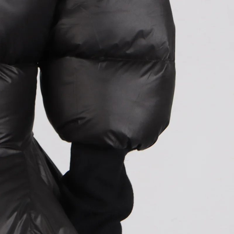 Cappotto di media lunghezza in cotone con cravatta in vita slim fit moda donna autunno nero