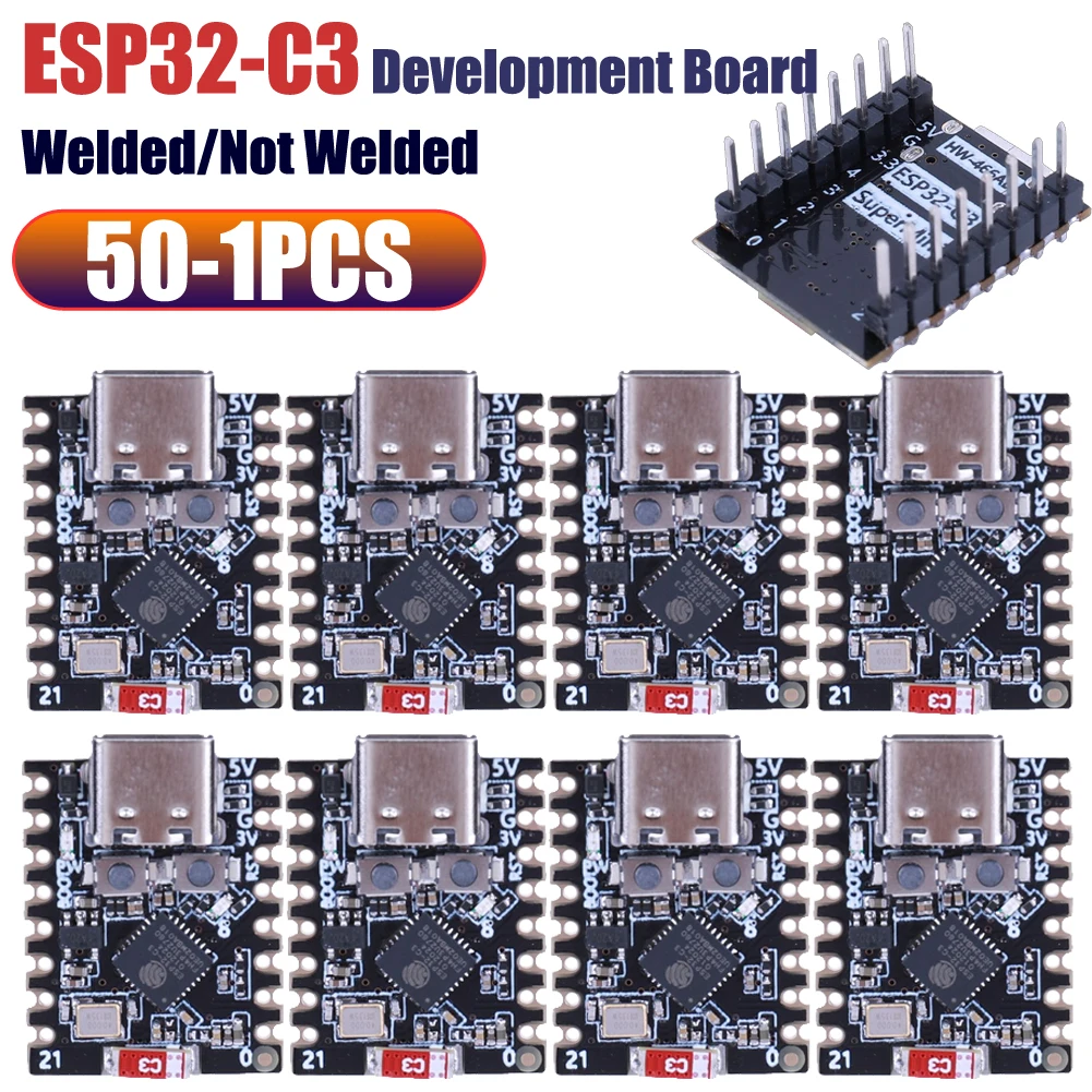 50-1 قطعة ESP32-C3 مجلس التنمية SuperMini واي فاي بلوتوث متوافق مجلس SuperMini مجلس التنمية لاردوينو ESP32 C3 #1