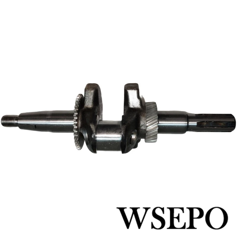 Quality Splined Crankshaft 54MM Stroke Fits 168F GX160 170F GX200 Clone 5.5HP 7HP Gas Engine Applied For Farm Garden Tiller